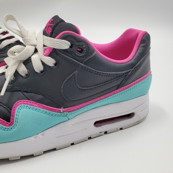 Nike Air Max 1 Dbl South Beach Mint Big Kids Shoe - Picture 2 of 10